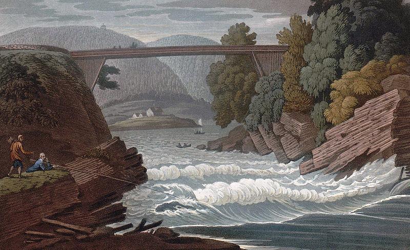 John William Edy Romantic Bridge, near Skeen